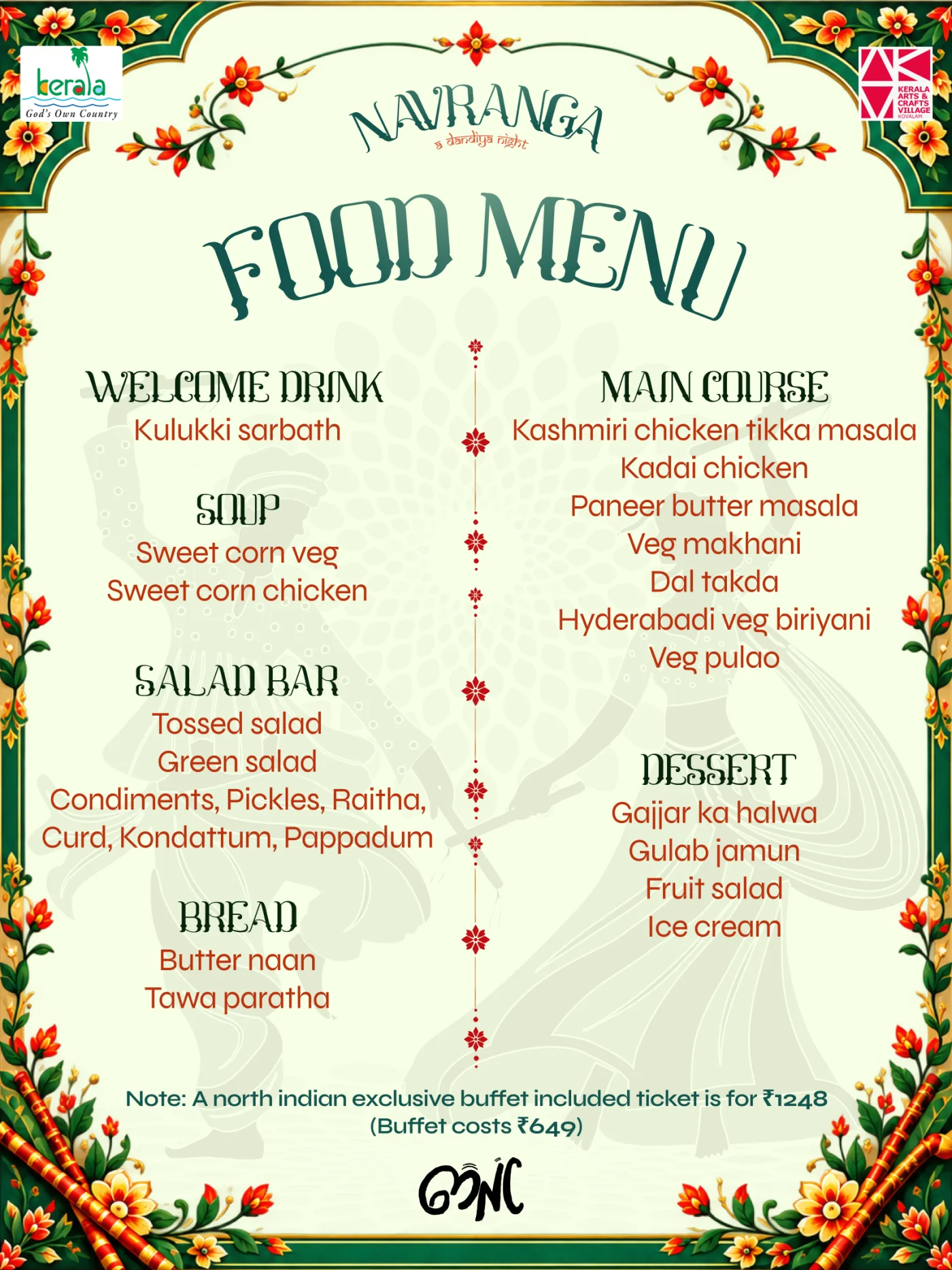 The feast — page 4 of 5 of the Navranga programme